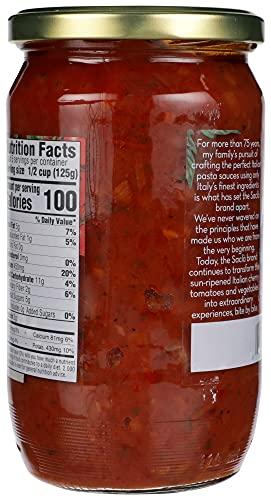 Sacla All Natural Whole Cherry Tomato and Roasted Garlic Pasta Sauce NON GMO. Imported From Italy