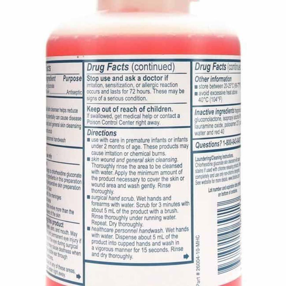 Molnlycke Healthcare Molnlycke Health Care Hibiclens Liquid Antiseptic 16 Oz Includes Hand Pump