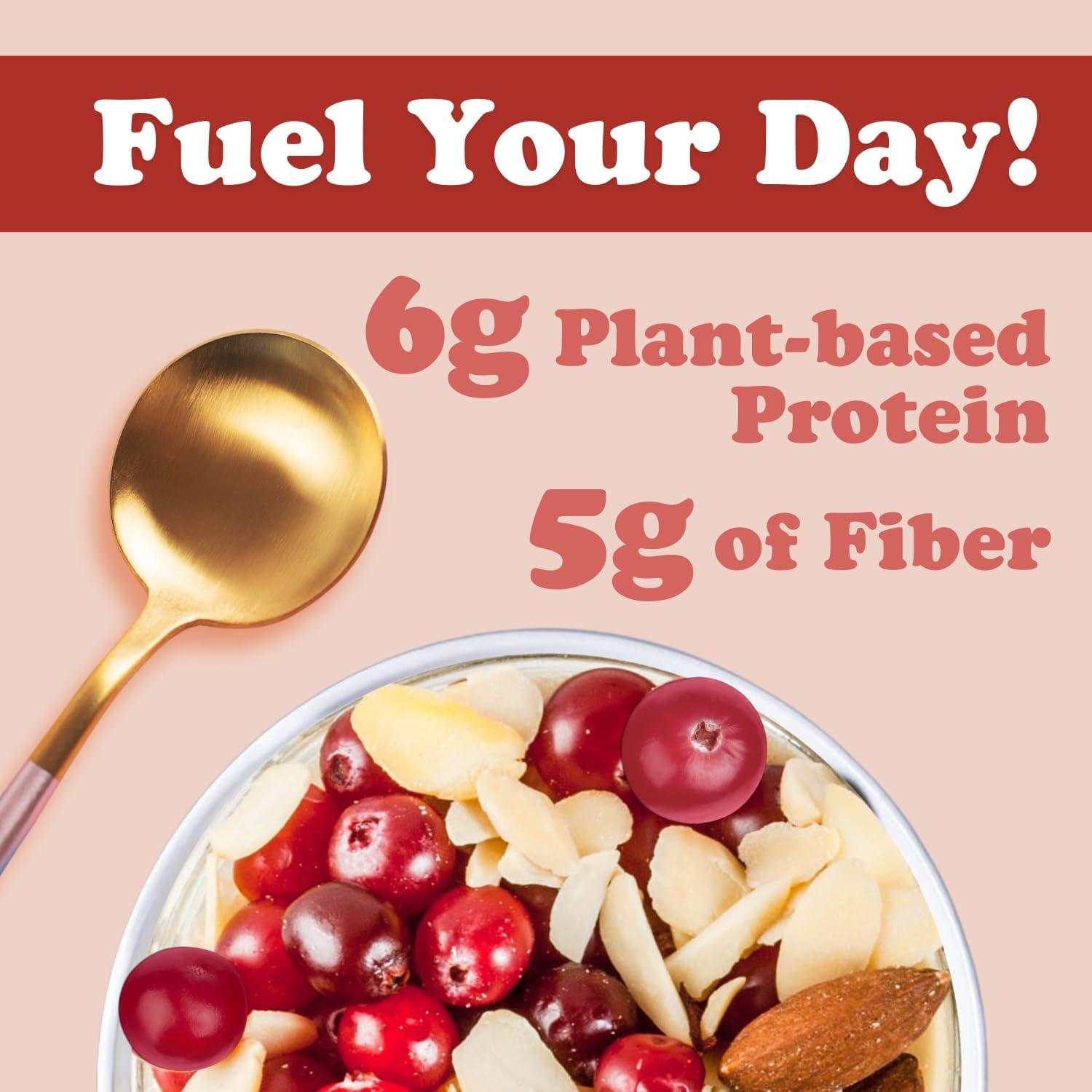 Earnest Eats Earnest Eats Superfood Oatmeal Pantry Bag- Cranberry + Almonds + Flax (Pack of 3)