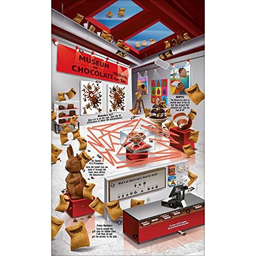 KRAVE Kellogg's Krave, Breakfast Cereal, Chocolate, Filling Made with Real Chocolate, Family Size, 17.3oz Box