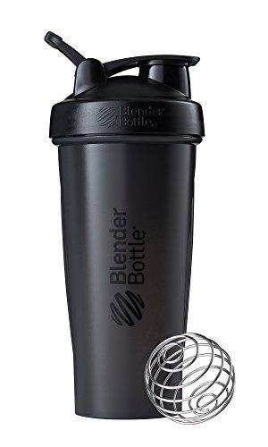 BlenderBottle BlenderBottle Classic Shaker Bottle Perfect for Protein Shakes and Pre Workout, 28-Ounce (2 Pack), Moss/Moss and Navy/Navy & Classic Shaker Bottle, 28 oz, Black