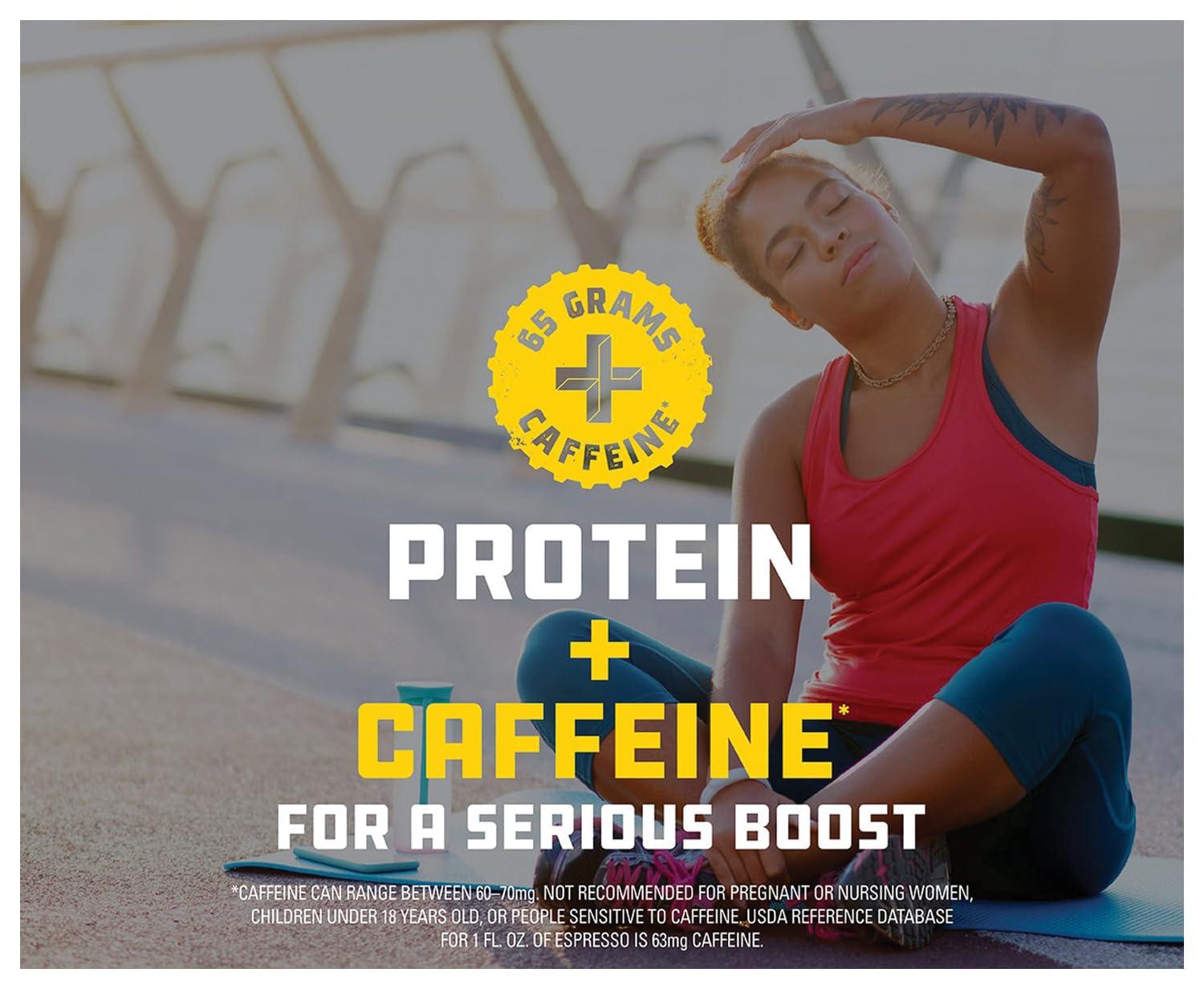 Clif Bar CLIF Chocolate Chip Cookie Dough Caffeine Builders Bar, 2.4 OZ