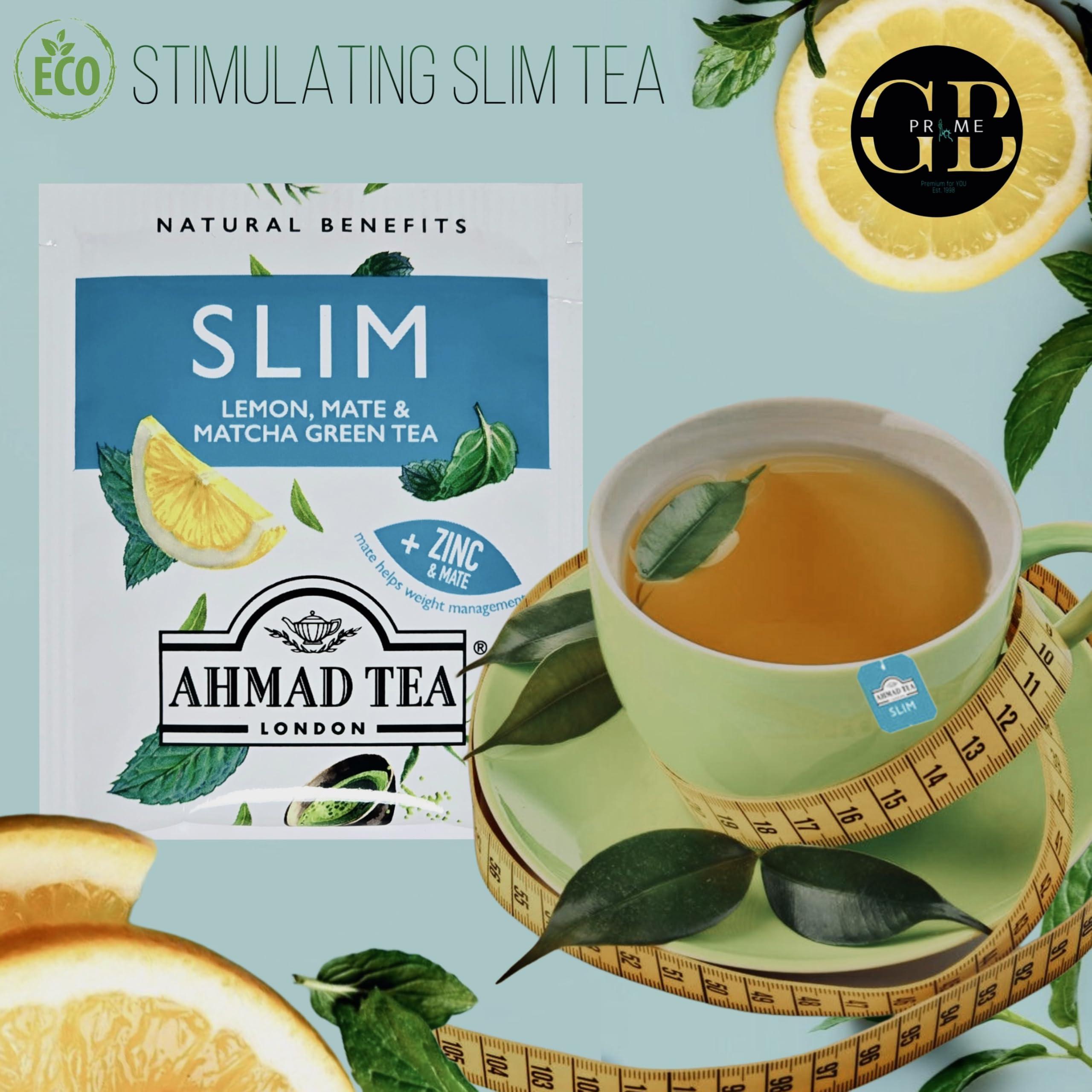 GB PRIME GB PRIME Ahmad Premium Tea Sampler Assortment Gift Box | 60 count | Prime Tea Variety - Earl Grey, Black, Fruit, Citrus, Green, Herbal, Strawberry and more
