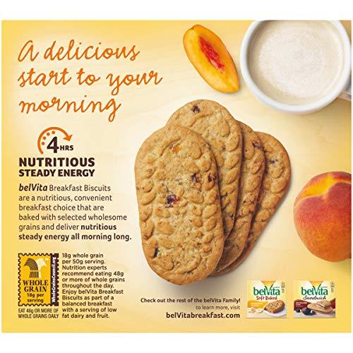 Belvita belVita Cranberry Orange Breakfast Biscuits,(5 Biscuits Per Pack)(Pack of 5)