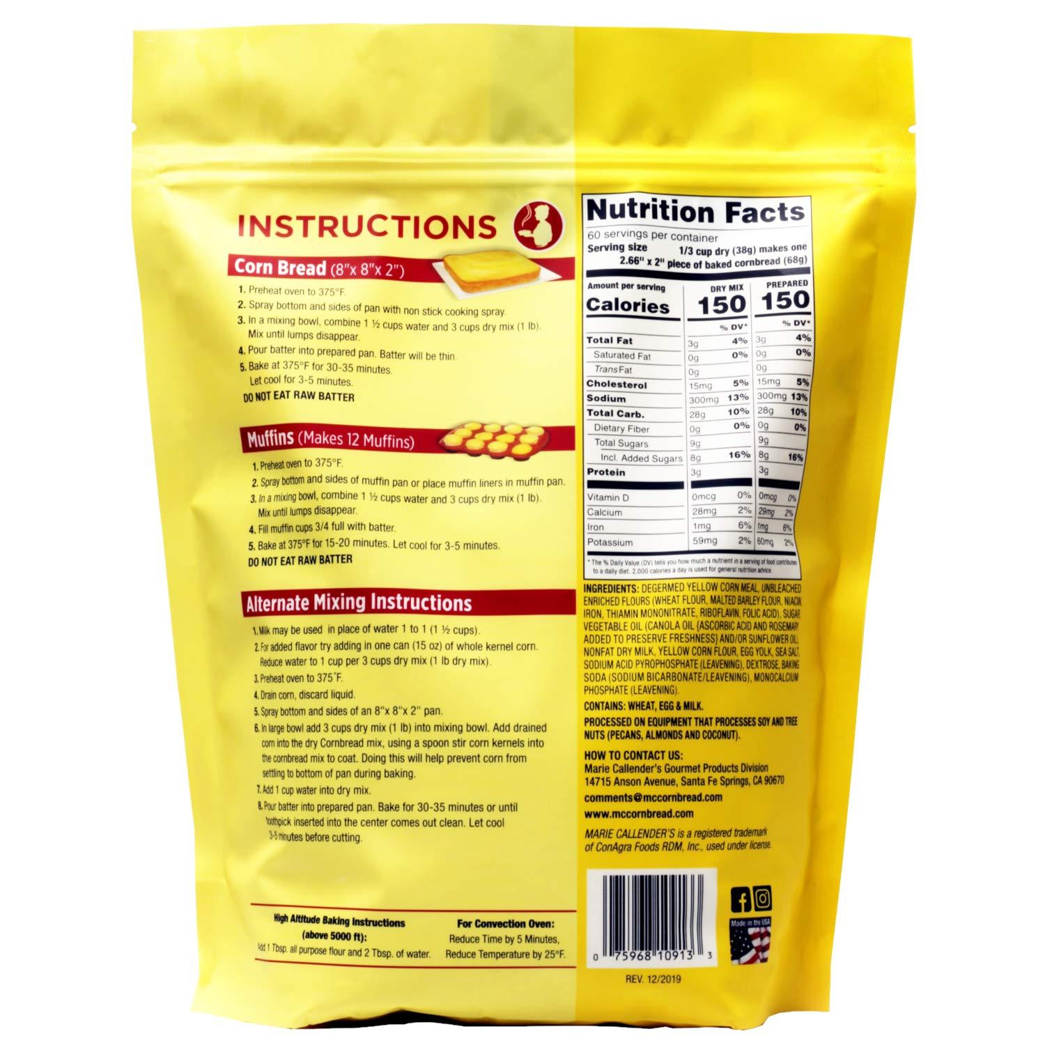 Marie Callender's Marie Callender's Original Cornbread Mix - 5 lbs. bag