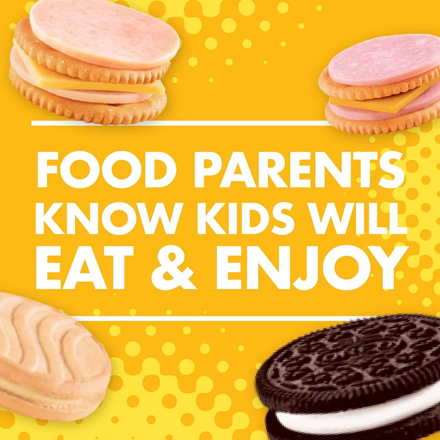 Generic Generic Lunchables Variety Pack, Cracker Stackers Snack Kit Turkey/American and Ham/Cheddar - 6 Packs