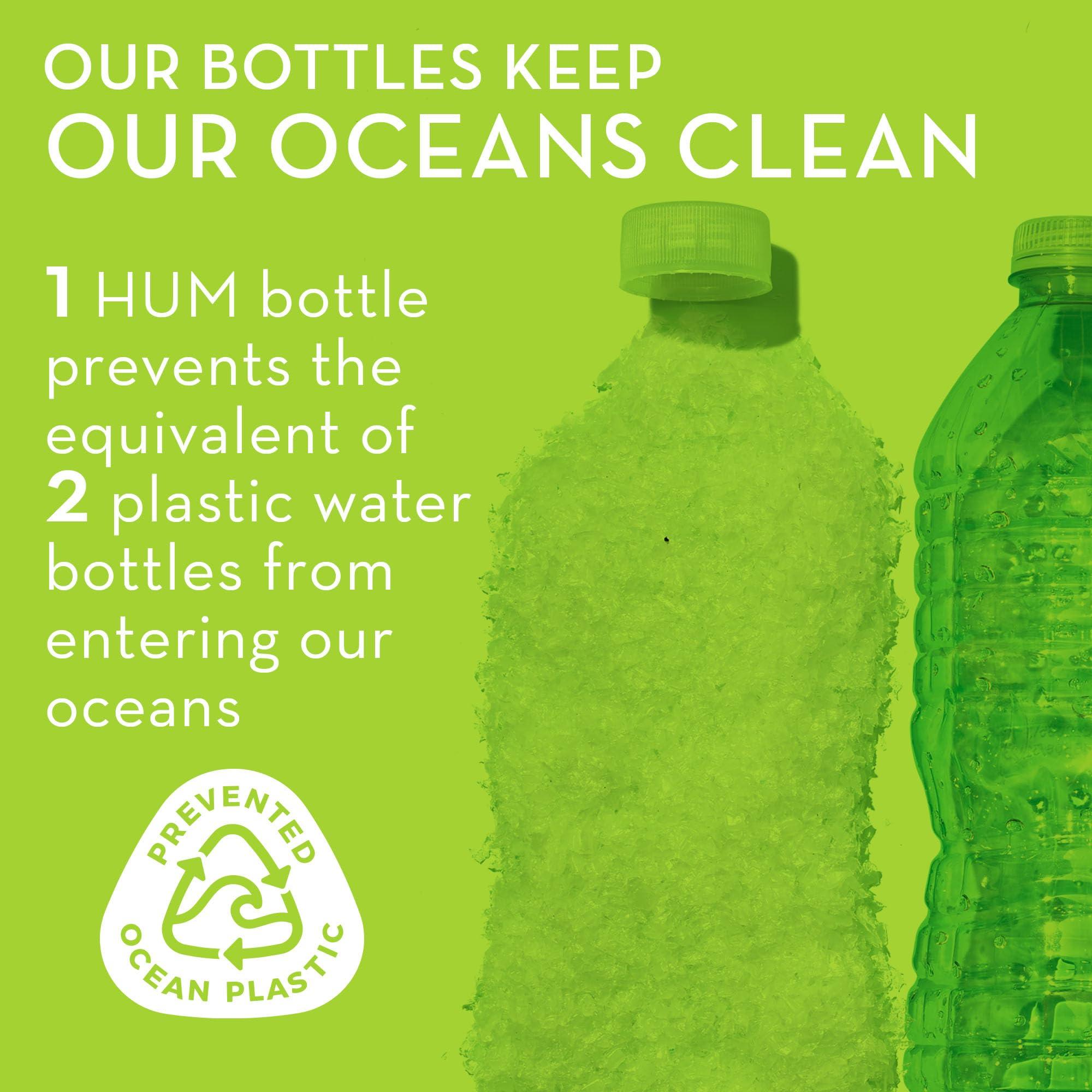 HUM HUM Flatter Me Extra Strength Digestive Enzymes - Fast-Acting Bloat Relief for Digestive Health & Debloating Multi Enzyme, Vegan, 60 Servings