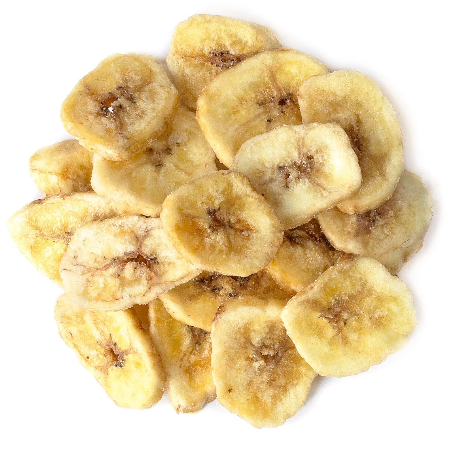 Food to Live Food to Live Organic Banana Chips, 10 Pounds Sweetened, Unsulfured, Non-GMO, Kosher, Vegan, Bulk