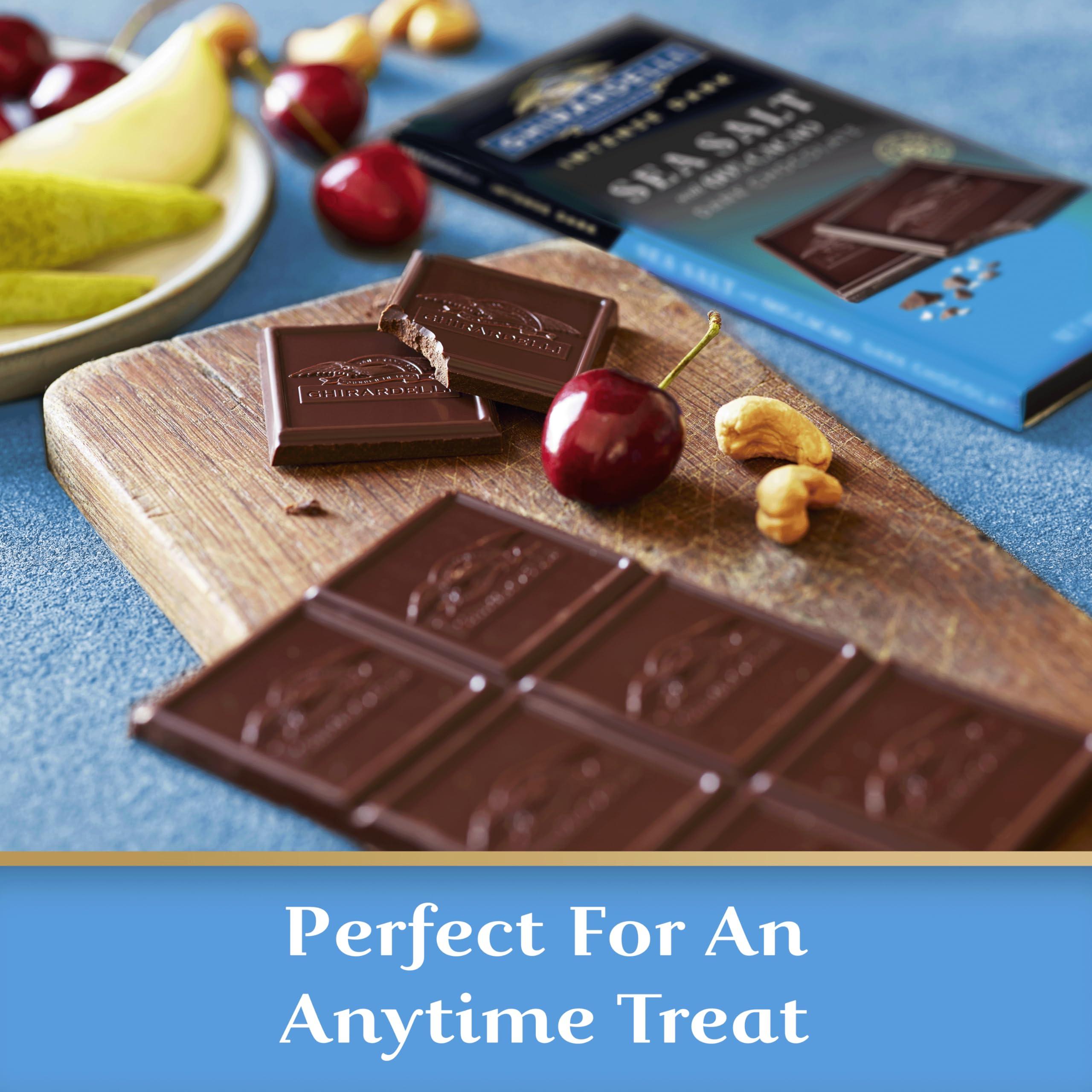Ghirardelli Ghirardelli Sea Salt with 60% Cacao Dark Chocolate Intense Dark Bar