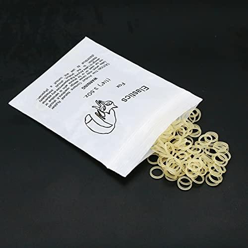 N\C 1000Pcs Dental Elastics Orthodontic Rubber Bands Ties Braces 3.5oz Zoo Pack 10bags (Fox 1/4" 3.5oz)