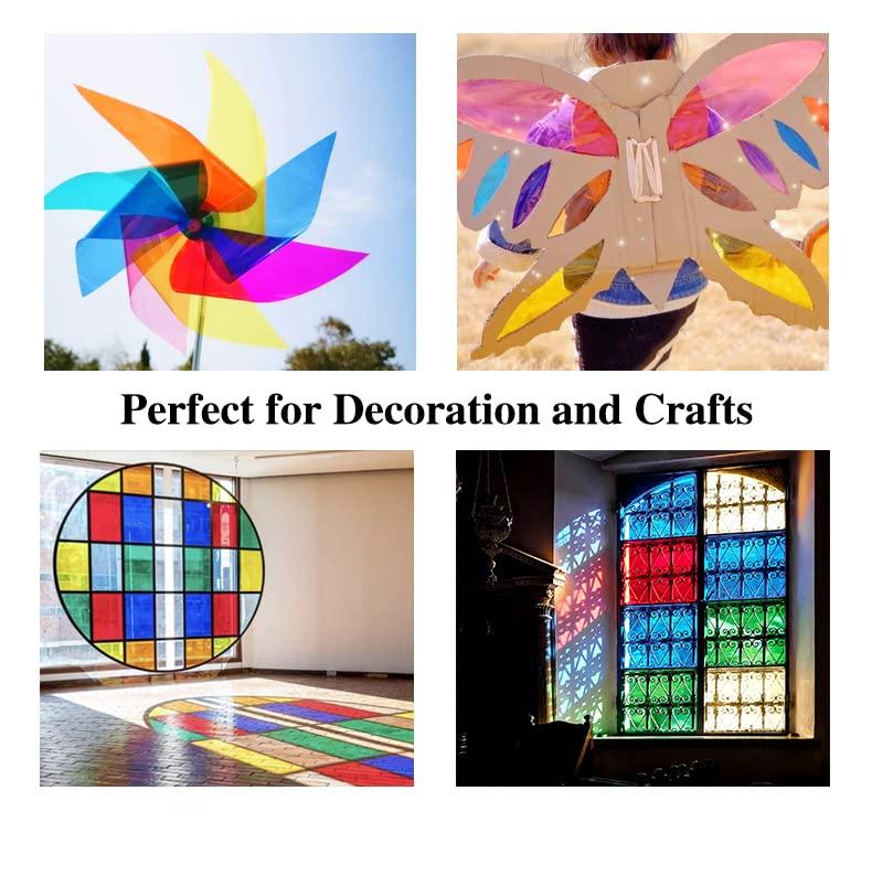 Giiffu Giiffu Cellophane Wrap Roll Royal Blue, 34 In Wide X 100 Ft Long, 3 Mil Thick Translucent Blue Cellophane Wrapping Paper, Colorful Cello for Gifts, Baskets, Treats, DIY Arts Crafts Décor