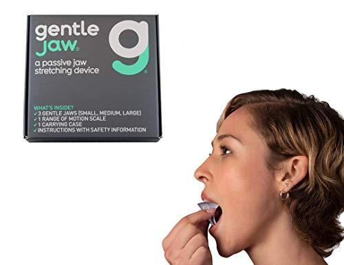 Gentle Jaw Gentle Jaw Pain Relief Device for TMJ Grinding Clenching Headaches Bruxism Caused by Tight Jaw Muscles. Use it to Passively Stretch and Relax Your Jaw Muscles. We Call it Yoga for The Jaw