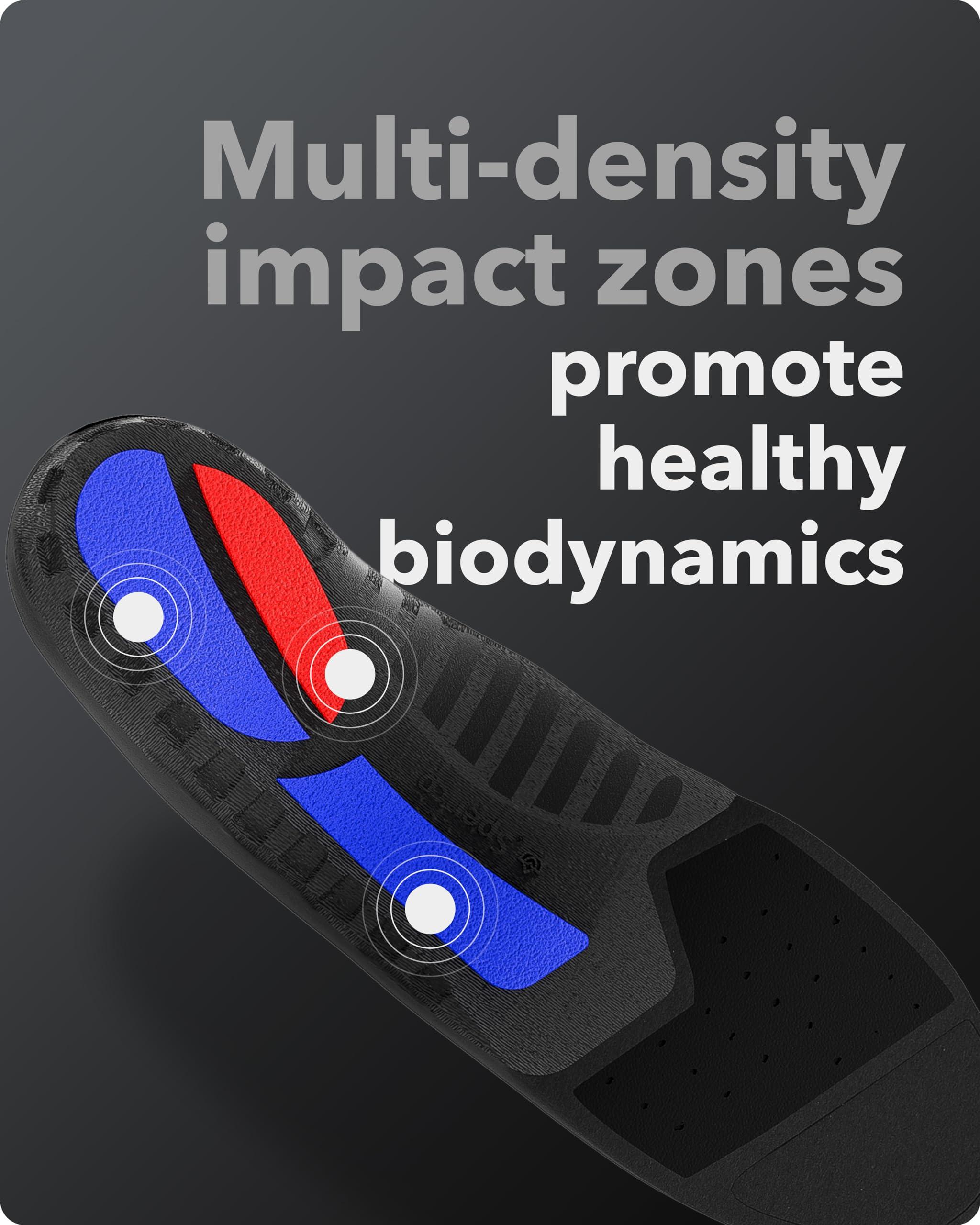 Spenco Spenco Total Support Max Shoe Insoles - Orthotic Metatarsal Arch Support Inserts for Men & Women - Absorbs Shock, Reduces Over-pronation - EVA Layer Conforms to Foot Contours, Deep Heel Cupping