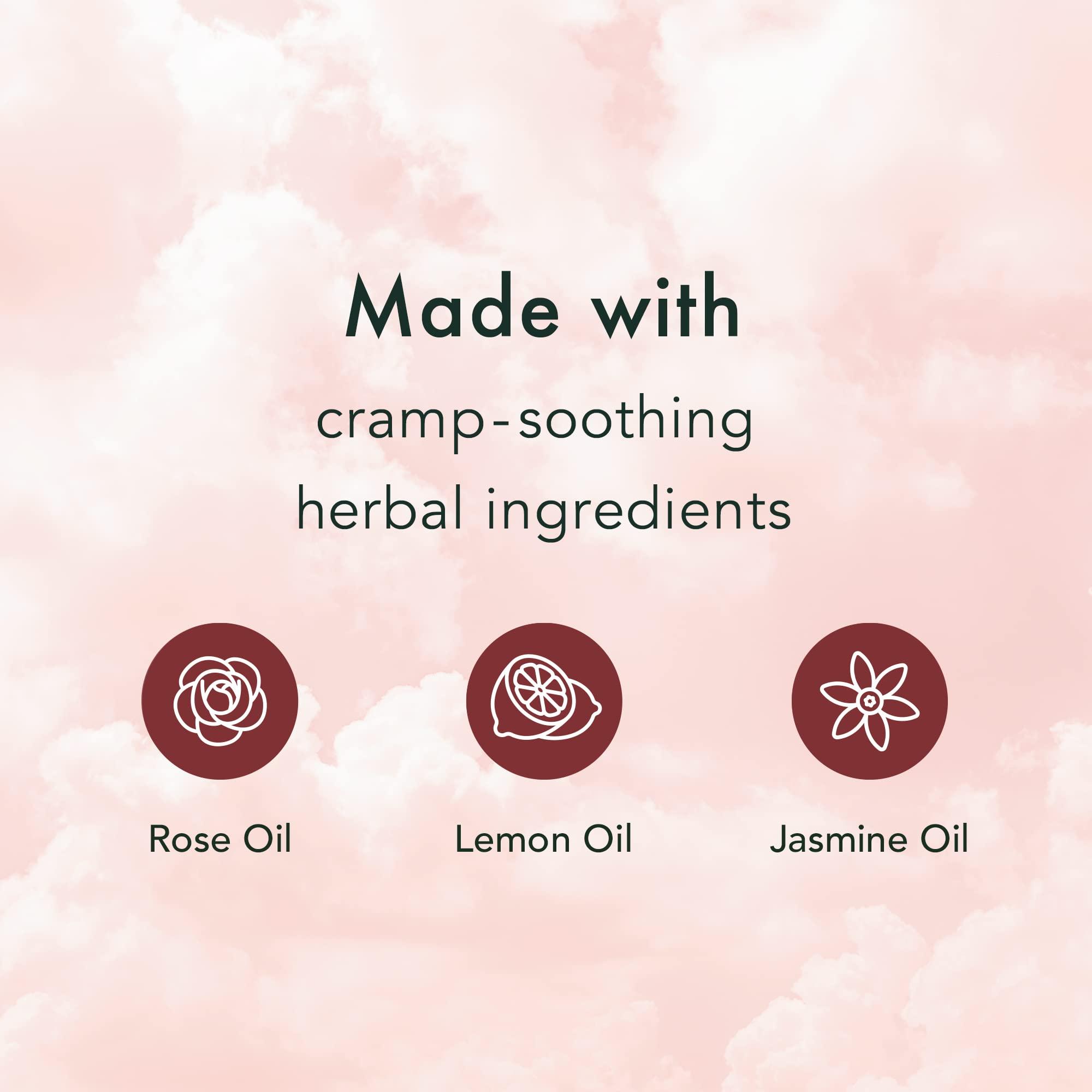 Rael Rael Herbal Heating Patches, Period Cramps Relief, Heat Therapy, Ultra Thin Design, Large Size for Extra Coverage, All Skin Types (8 Count)