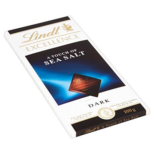 Lindt Original Lindt Excellence Dark with a Touch of Sea Salt Imported From The UK England