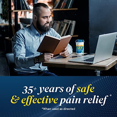 Advil Advil Liqui-Gels Pain Reliever and Fever Reducer, Pain Medicine for Adults with Ibuprofen 200mg for Headache, Backache, Menstrual Pain and Joint Pain Relief - 80 Liquid Filled Capsules