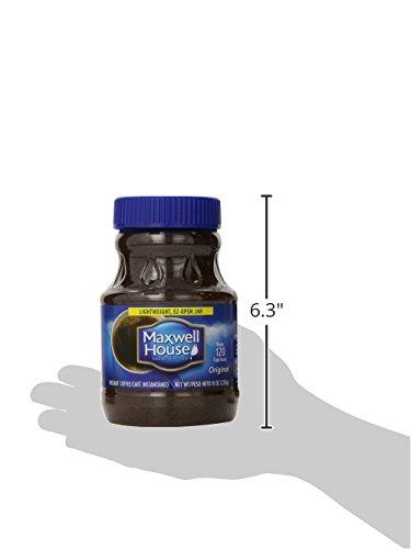 MAXWELL HOUSE Maxwell House Original Blend Instant Coffee, Medium Roast, 8 Ounce Jar (Pack of 3)