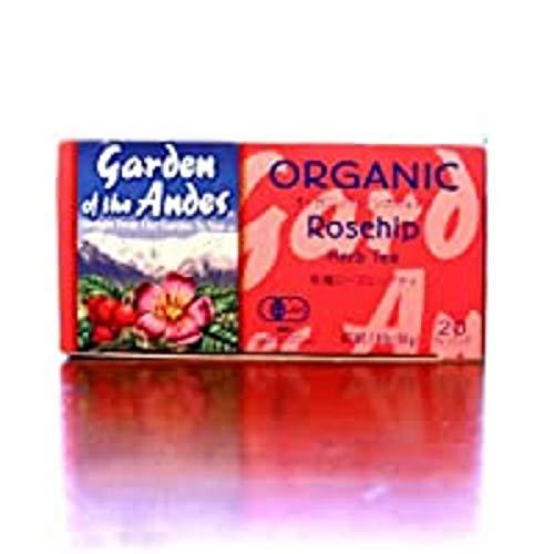 Garden of the Andes Garden of the Andes 100% Organic Herbal Tea, Rosehip and Hibiscus, 20-Count