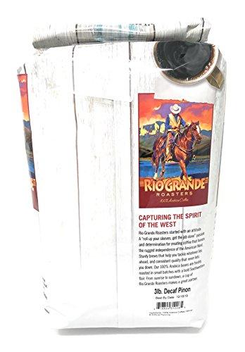 Rio Grande Roaster Rio Grande Roasters Decaf Pinon Whole Bean Coffee 3 Pound Bag