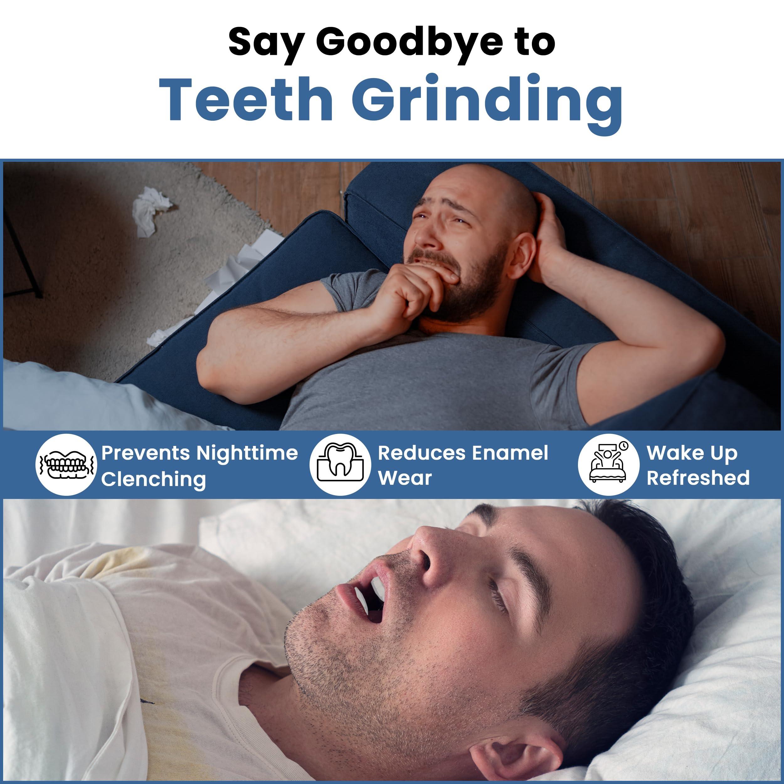 ProDental Professional Mouth Guard for Grinding Teeth - 6 Customizable Dental Guards - 2 Sizes, USA Made, BPA Free | Eliminate Bruxism, Teeth Clenching | Also for Sports & Teeth Whitening