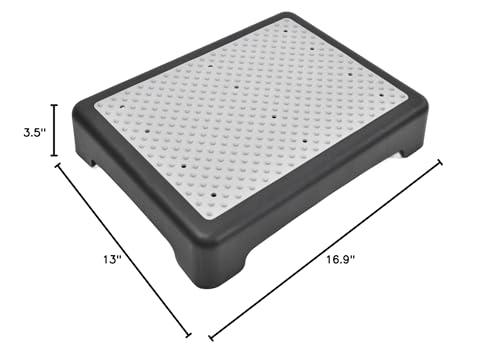 UPQRSG UPQRSG Mobility Step Stools for Adults and Elderly, Stackable Elderly Half Step Outdoor Riser Step Stool, Anti Slip Half Step, Portable Standing Supports for Cars, Bed, Door