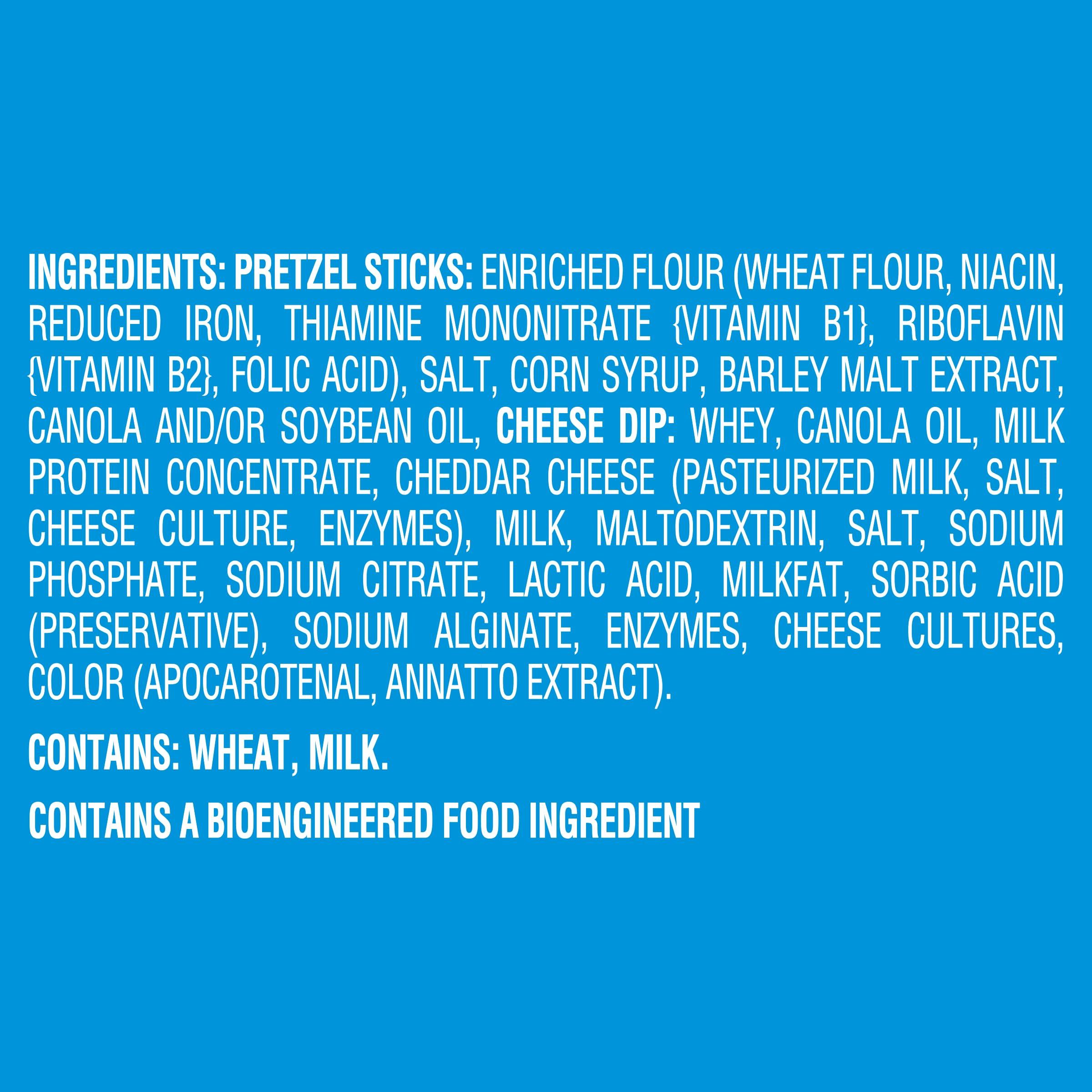 Handi-Snacks Handi-Snacks Mister Salty Pretzels \'N Cheesy Dip Snack Packs, 10 Snack Packs