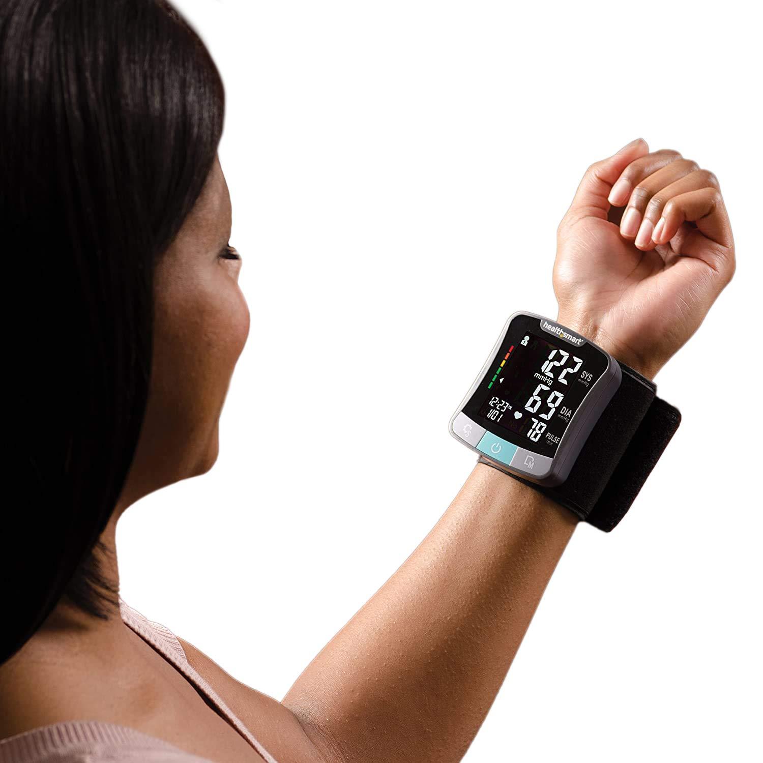 HealthSmart HealthSmart Digital Premium Wrist Blood Pressure Monitor with Cuff (Pack of 48)