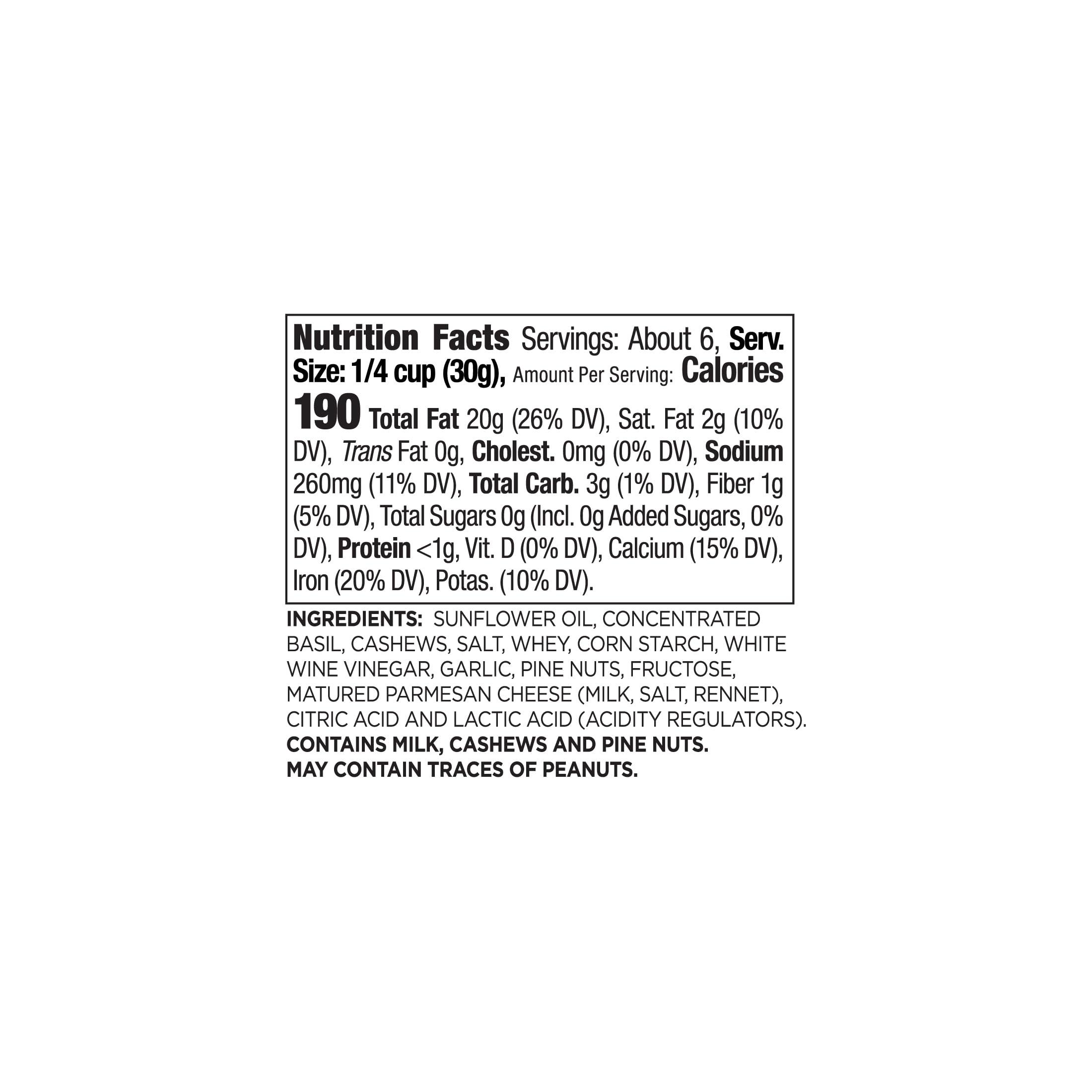 DeLallo DeLallo Basil Pesto Topping, 6.7 Ounce Squeeze Bottle, (4 Pack), Made in Italy, Ready-to-Use Condiment