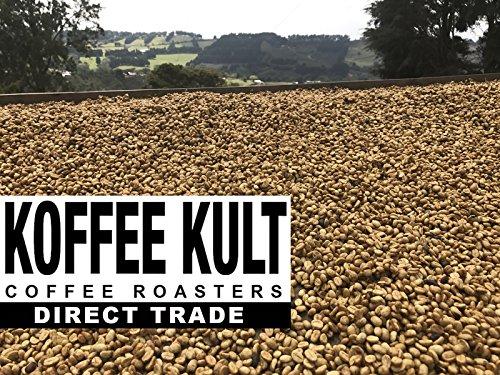 Koffee Kult Koffee Kult Thunder Bolt Dark Roast Coffee Beans, Whole Bean, Fresh Roasted, 100% Arabica Robust Blend of Colombian And Brazil Whole Beans Bulk 32oz