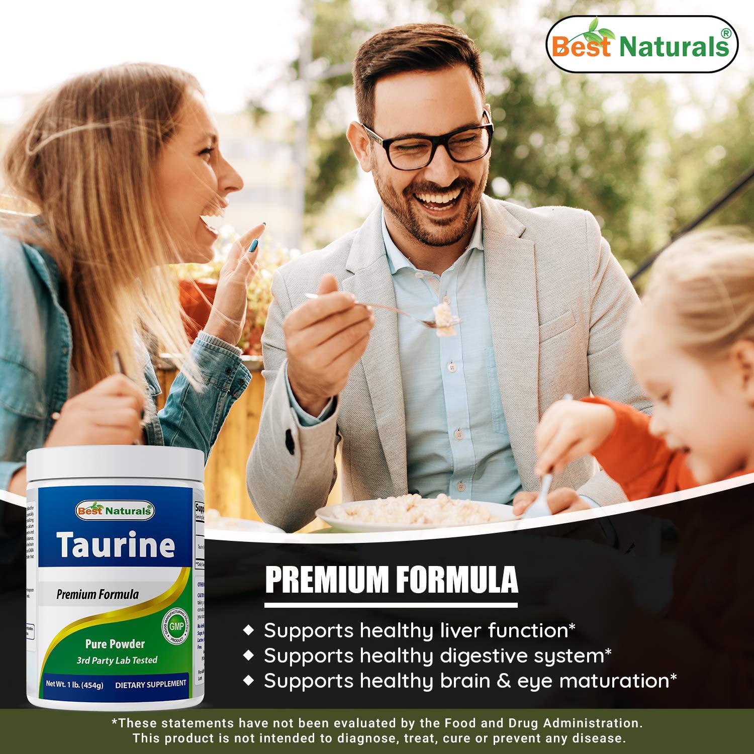 Best Naturals Taurine Powder 1 Lb & Beat Alanine Powder 1 Lb