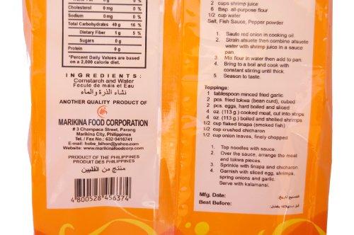 HOBE Hobe Special Palabok Pancit Luglug (Cornstarch Noodles) Hal-al 16oz./454g