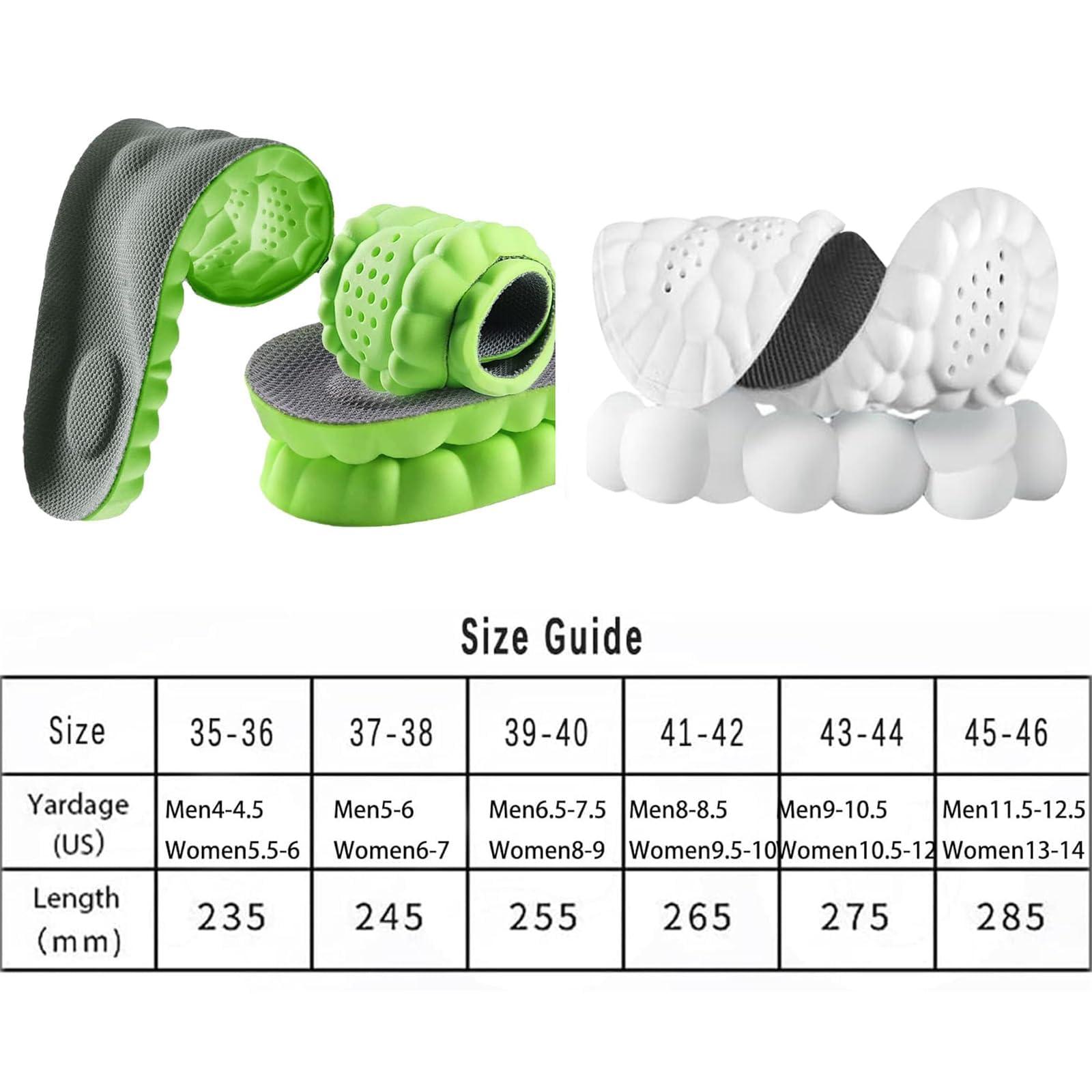 ANATUM ANATUM Cloud Step Insoles Men Women,CloudStep Insoles,Super Soft Ultra Comfort InsolesMemory Foam Insoles4d Cloud Technology Insole Super Soft,4d Cloud Technology Insole (41-42,Orange)