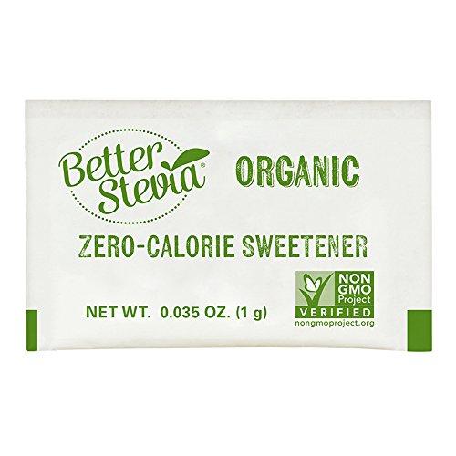 NOW NOW Foods Organic Better Stevia, 75 Packets