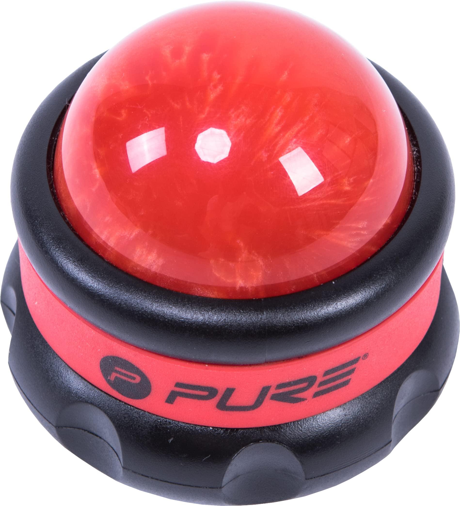 Pure2Improve Pure2Improve Unisex Adult Massage Relax Ball - Black/Red, One Size