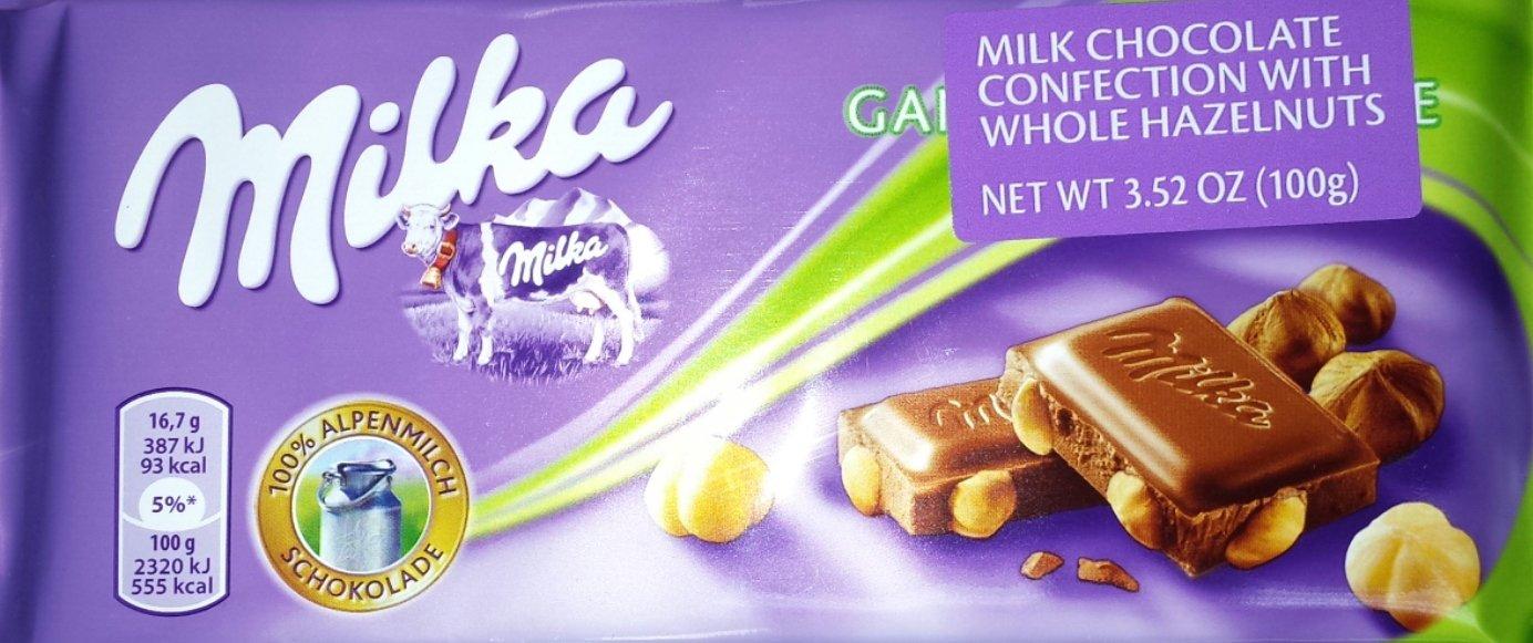 Milka Milka 100g different flavors 3-packs (Haselnusse)