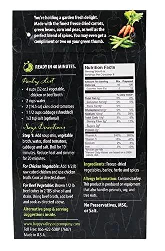 Happy Valley Soup Company Happy Valley Soup Company - Garden Vegetable - Dry Mix - Serves 8