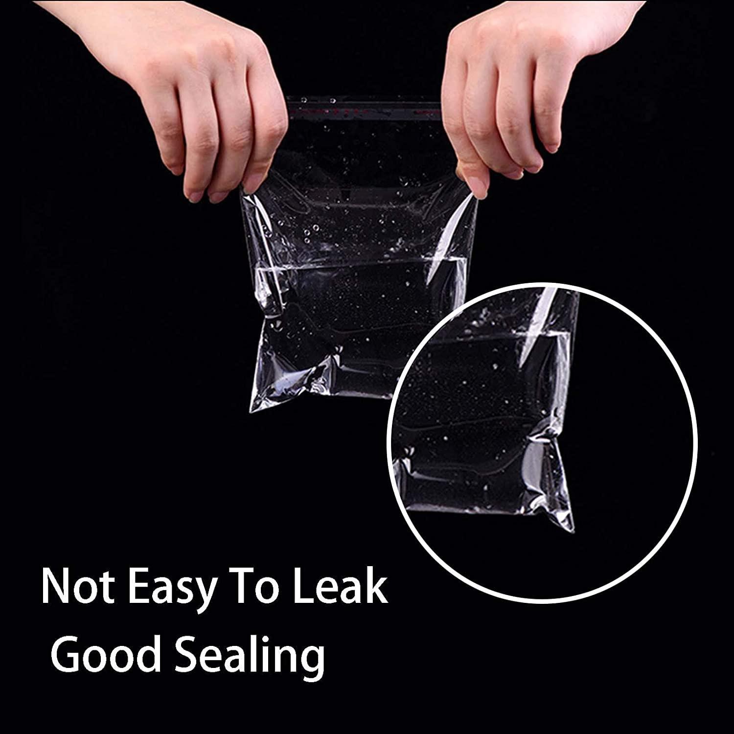 Easytle 2000 Pcs 2\'\' x 3\'\' Clear Resealable Cellophane Cello Bags Resealable Adhesive on Flap Self Sealing OPP Poly Bags Tiny Clear Bags Clear Plastic Poly Bags for Jewelry Candies Cookies Decorative