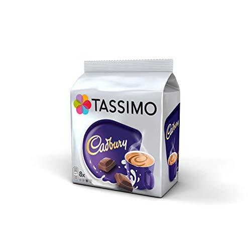 Tassimo Tassimo Coffee Selection - Costa Cappuccino/Americano/Cadbury Hot Chocolate/L'Or Latte Macchiato/Kenco Americano pods - 5 Packs (56 Servings)