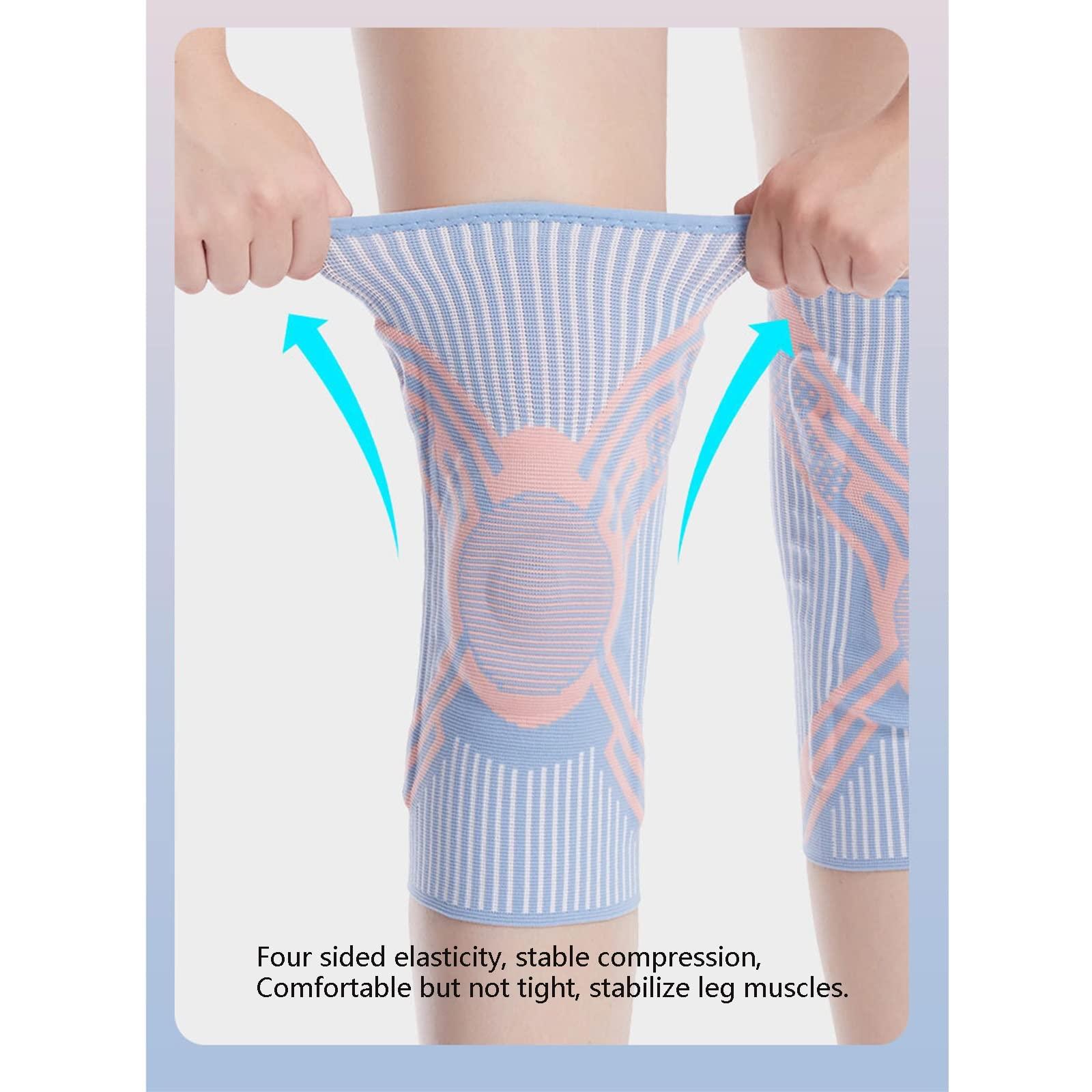 Generic Knee Protection for Men and Women Knee Protection for Sports, Thermal Knee Protection for Running, Fitness and Basketball (Color : Black, Size : Small)