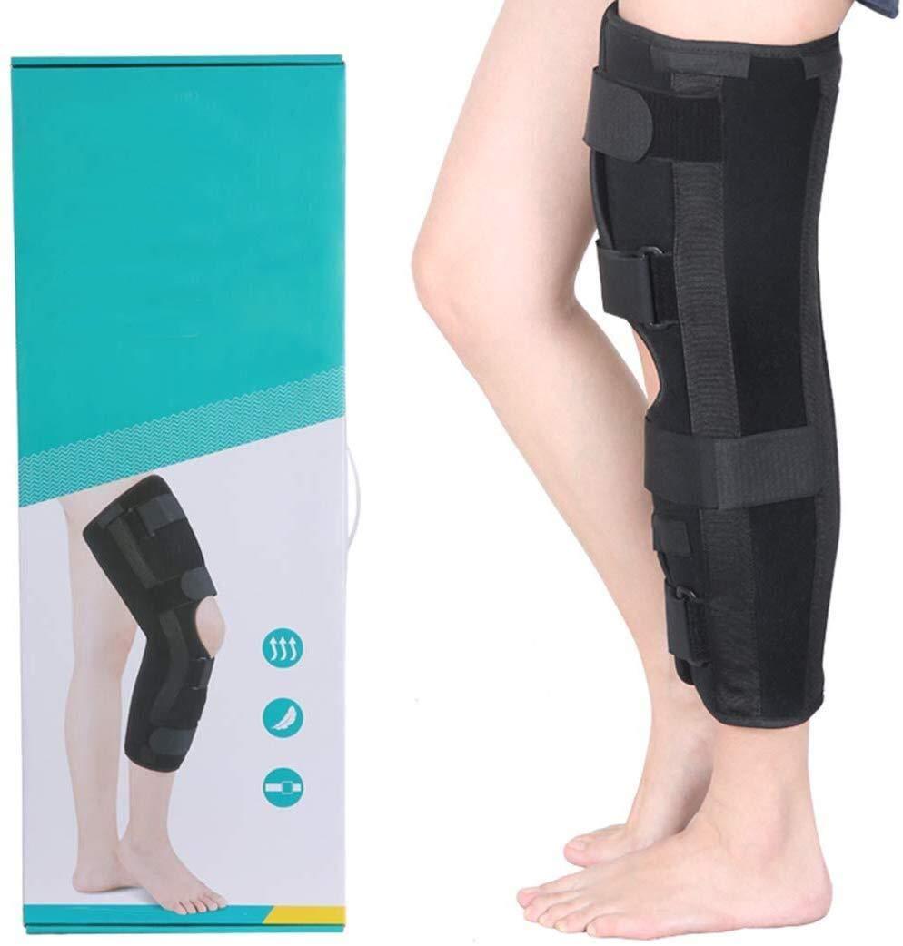 SHANSHUIYICHENG Knee Braces for Knee Pain Arthritis Knee Brace Wrap Support, Medical Immobilizer Knee Support Orthopedic Guard Protector for Knee Fracture Ligament Relaxation, Meniscus Injury (Size : Large)