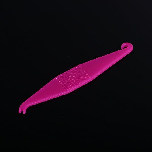 RZJZGZ RZJZGZ Dental Elastic Rubber Bands Placers for Braces Disposable Plastic Orthodontic Elastic Placers Multi-color (15PCS)