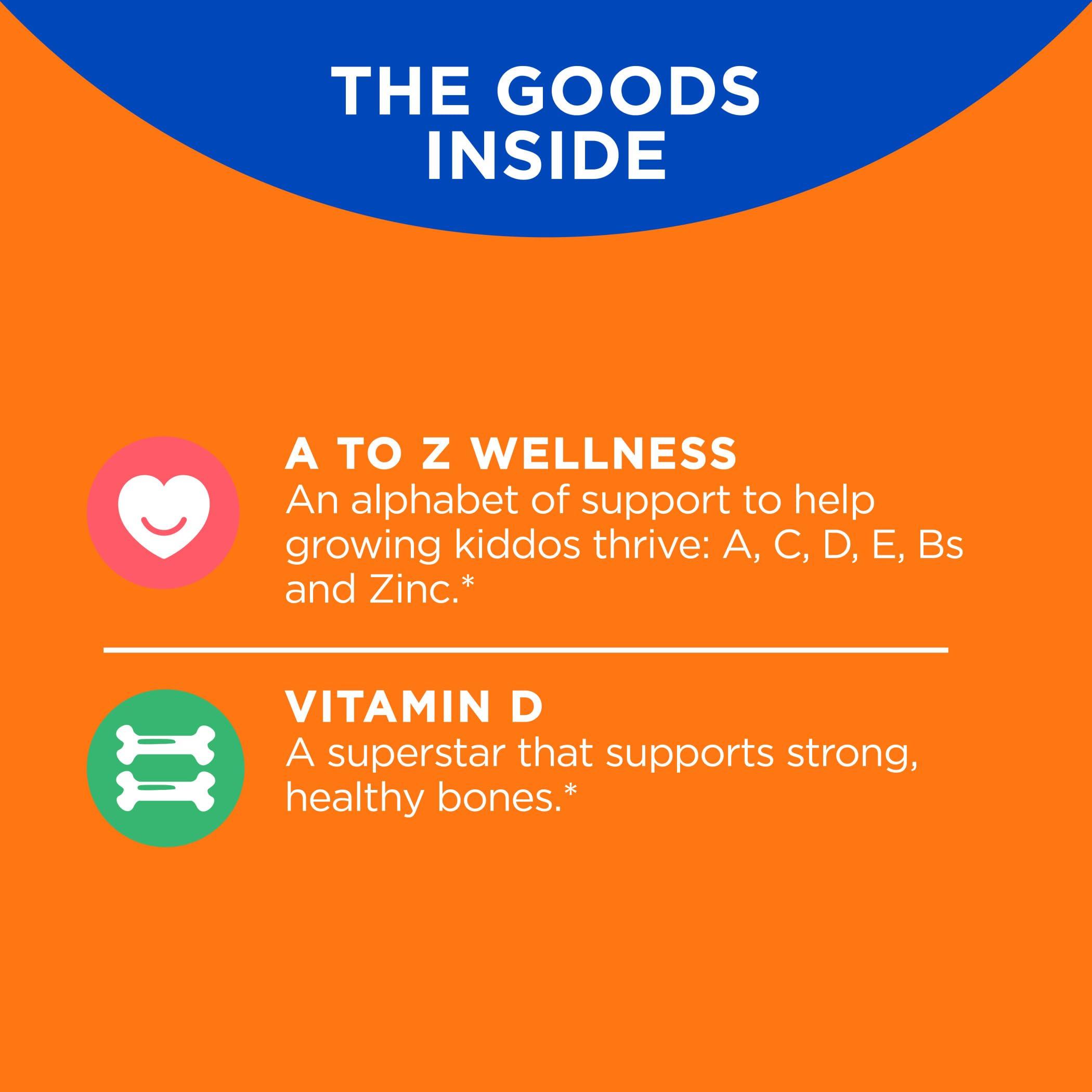 OLLY OLLY Kids Multivitamin Gummy Worms 70 Count and Chillax Magnesium Gummies 50 Count Bundle