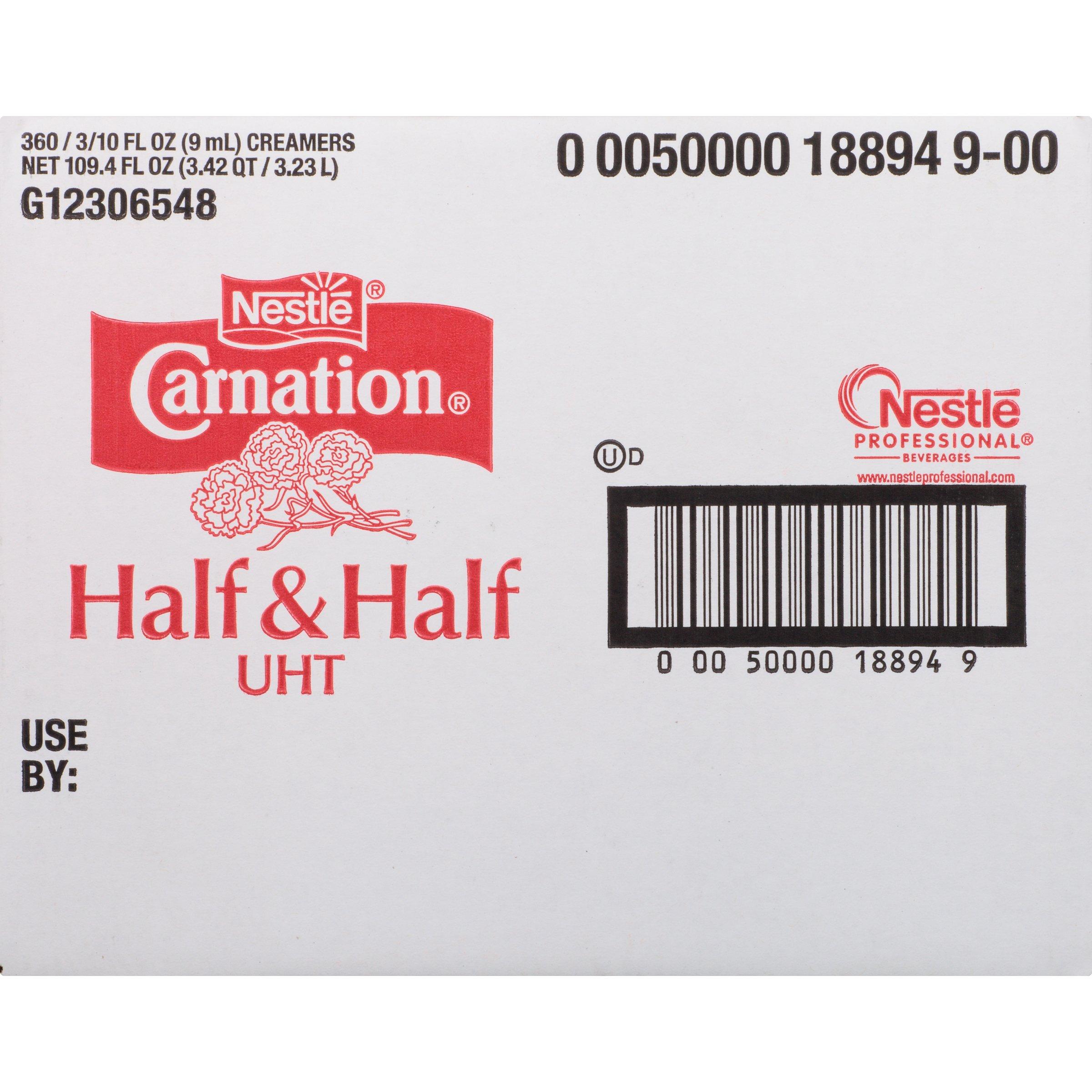 Carnation Carnation Half and Half Liquid Creamer Singles, 360 Count