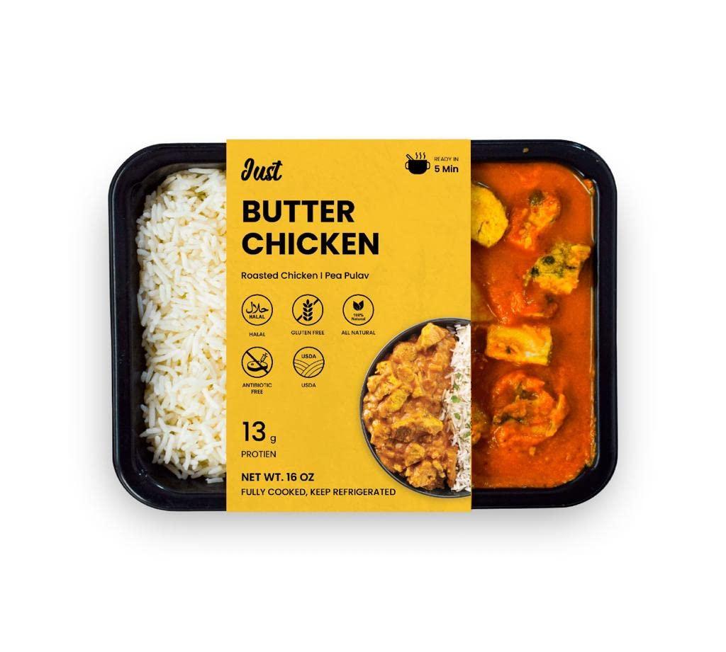 Quicklly Ready To Eat Indian Meal Special - Butter Chicken & Paneer Tikka Masala - Gluten Free - (Butter Chicken - 2 Packs & Paneer Tikka Masala - 2 Packs) - Pack of 4