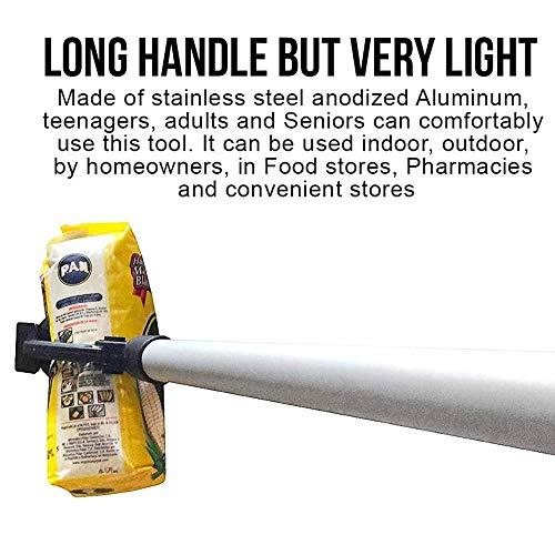 TOLSEN TOOLS TOLSEN 35" Heavy Duty Grabber, 10'' Wide jaw, Reaching Grabber Tool, Standard Equipment for Sanitation Workers, Homeowners, Cleanup Team, Gardener, Livestock Handlers (1)