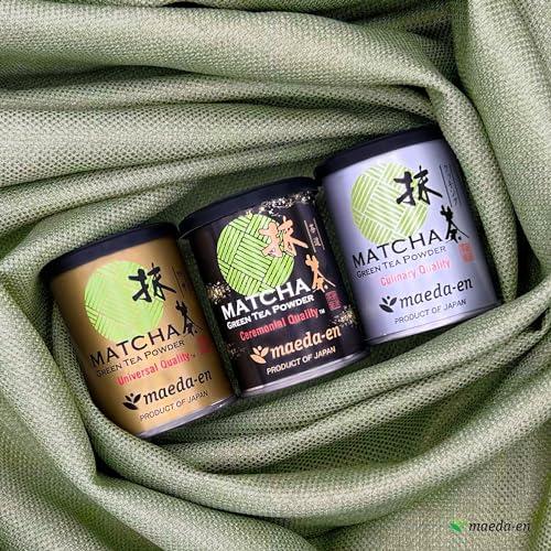 MAEDA-EN MAEDA-EN Shiki Matcha Green Tea Powder 112g 4 Pack Japanese Origin 100% for Latte Smoothies and Baking 05448 4pk