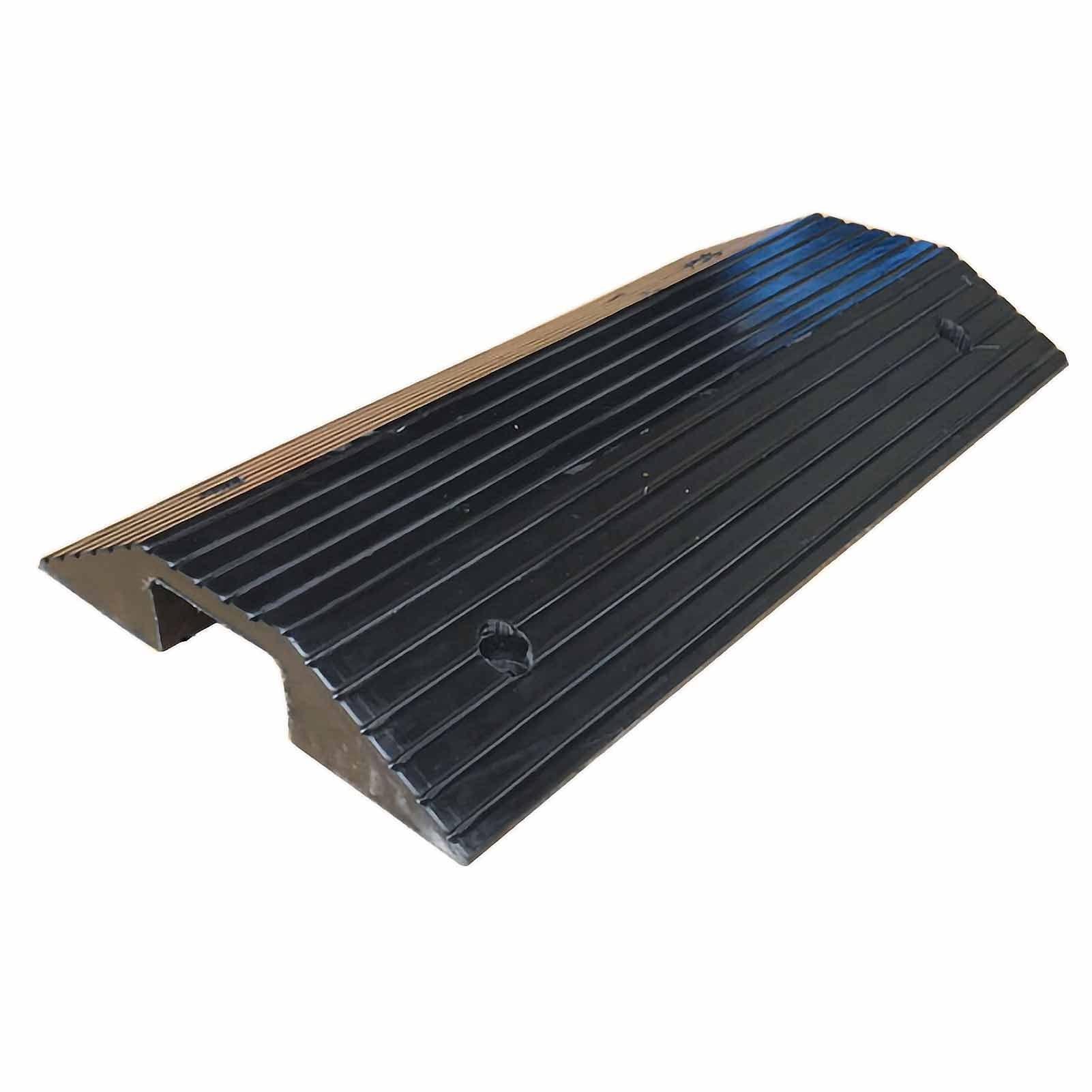 YWZQY YWZQY Rubber Ramps for Door Threshold, Wheelchair Ramp Non Slip Doorway Step Ramp, Heavy Duty Mobility Entry Ramp for Indoor Outdoor (Color : Black, Size : 80 x 40 x 8cm)