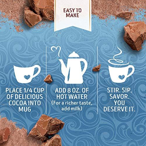 Swiss Miss Swiss Miss Milk Chocolate Flavor Hot Cocoa Mix Canister, 38.27 Ounce (Pack of 12)