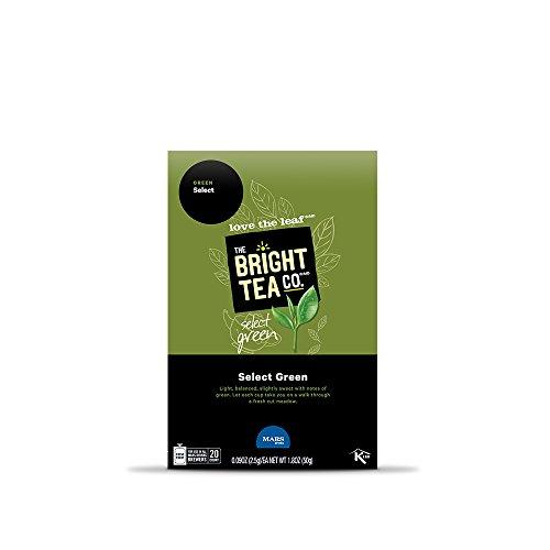 Mars Drinks THE BRIGHT TEA CO., Select Green Tea Freshpacks for MARS DRINKS FLAVIA Brewer, 20 Packets