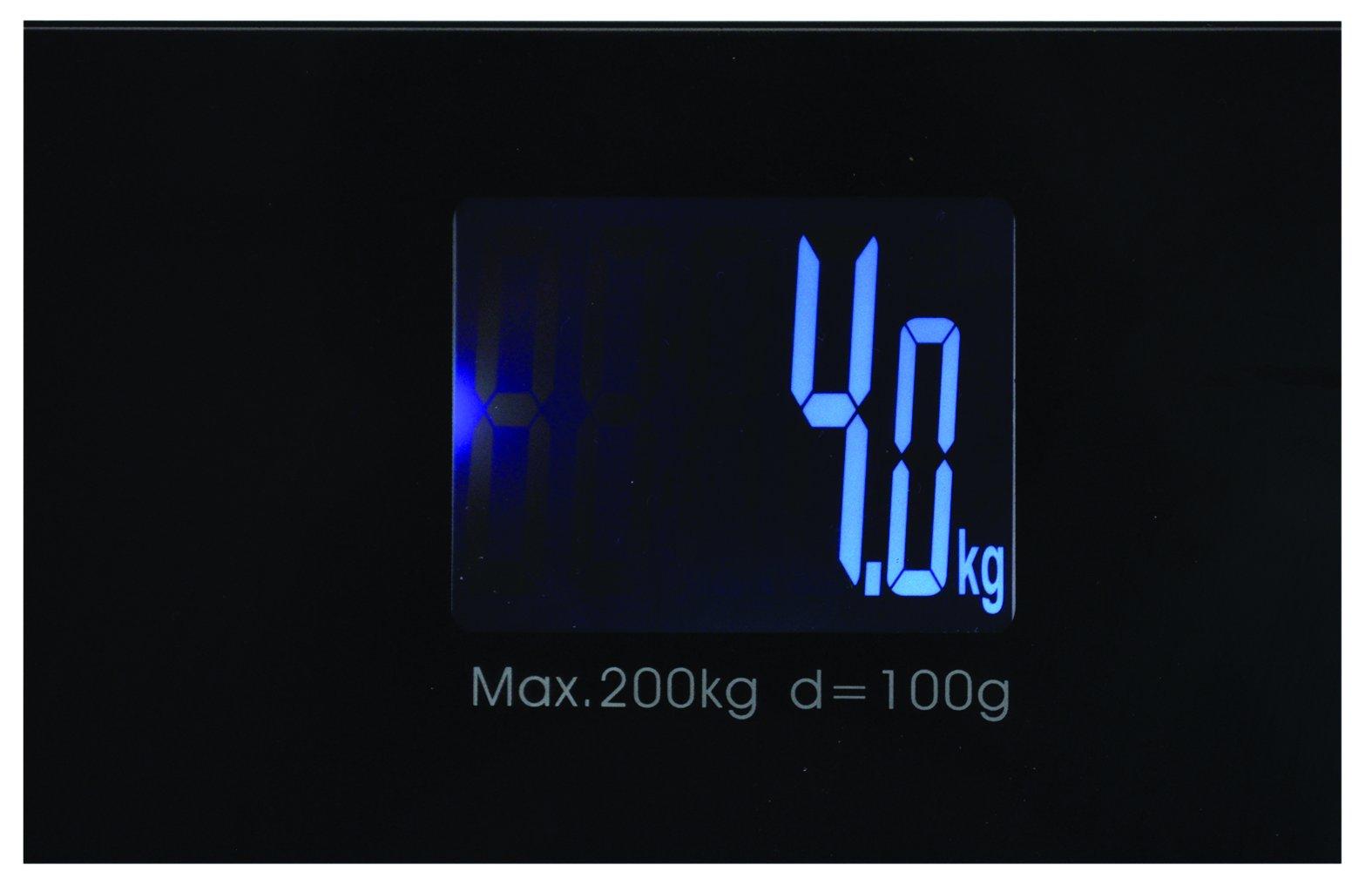 Aidapt Aidapt Talking Bathroom Scale Ideal for Partially Sighted/Blind, Clearly Announces Weight (Black)
